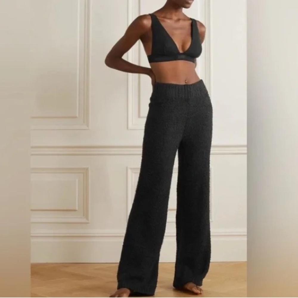 Skims Black/Onyx Teddy Pants|New with Tags|XXS